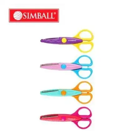 Tijera Simball Crafty Escolar 13 cm